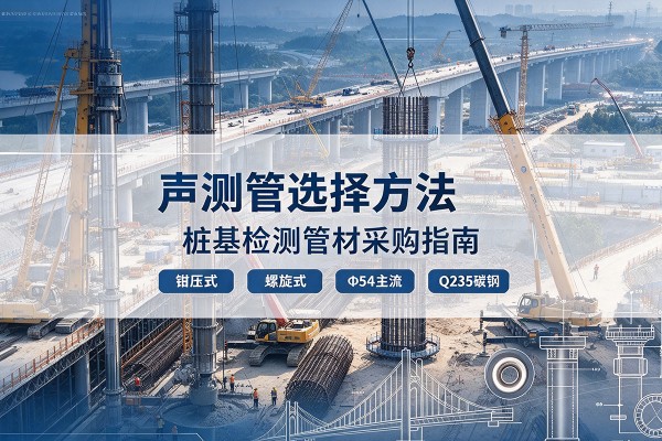 新兴声测管选型标准